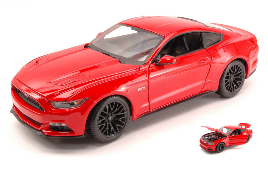 Maisto - FORD MUSTANG GT 2015 RED 1:18 - Cod. MI31197R