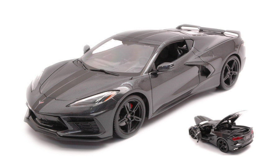 Maisto - CHEVROLET CORVETTE STINGRAY 2020 GREY 1:18 - Cod. MI31447G
