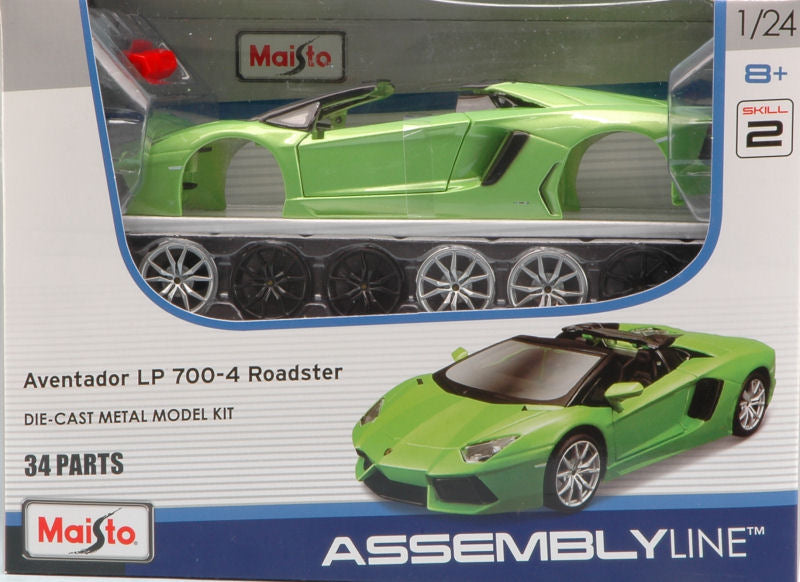 Maisto - LAMBORGHINI AVENTADOR LP700-4 ROADSTER KIT 1:24 - Cod. MI39124