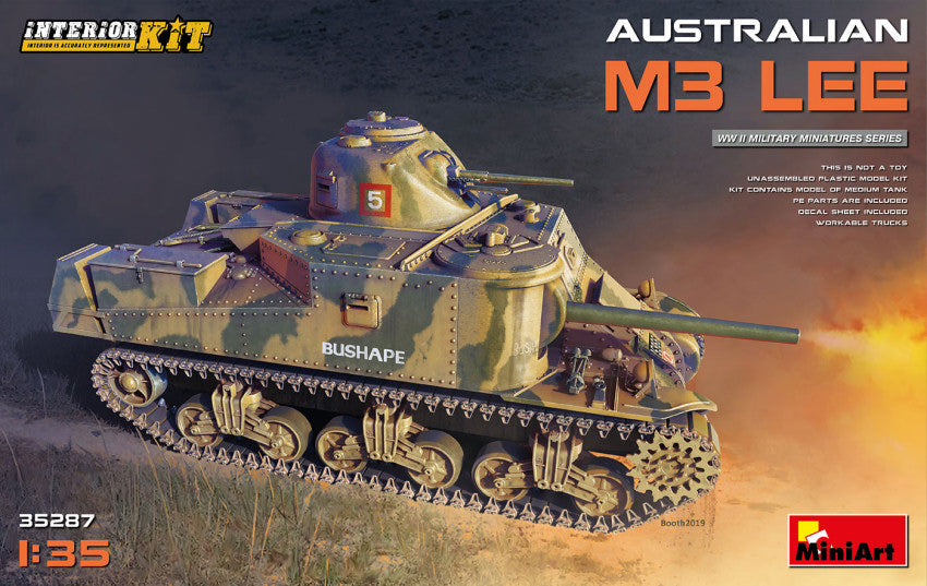 Miniart - AUSTRALIAN M3 LEE INTERIOR KIT 1:35 - Cod. MIN35287