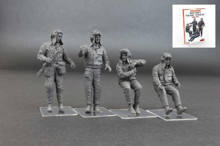 Miniart - SOVIET TANK CREW 1960-70s KIT 1:35 - Cod. MIN37037