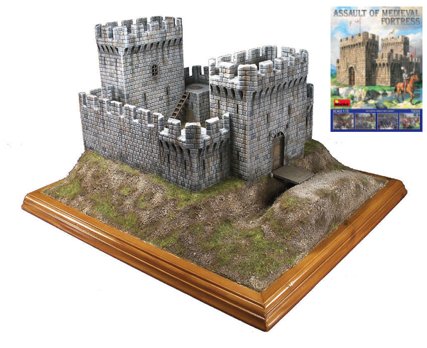 Miniart - ASSAULT OF MEDIEVAL FORTRESS KIT 1:72 - Cod. MIN72033