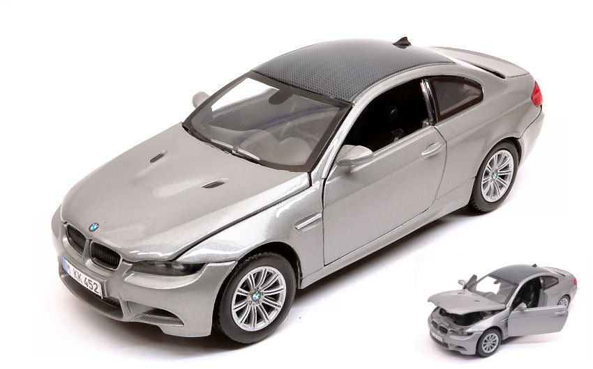 Motormax - BMW M3 COUPE' 2007 SILVER 1:24 - Cod. MTM73347GY
