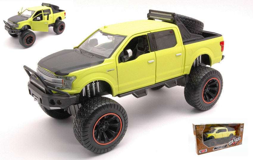 Motormax - FORD F-150 RAPTOR 2017 OFF ROAD GREEN 1:27 - Cod. MTM79146GN