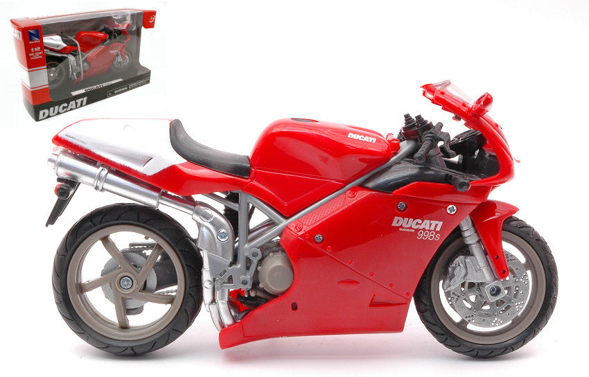 New Ray - DUCATI 998 S RED 1:12 - Cod. NY43693998