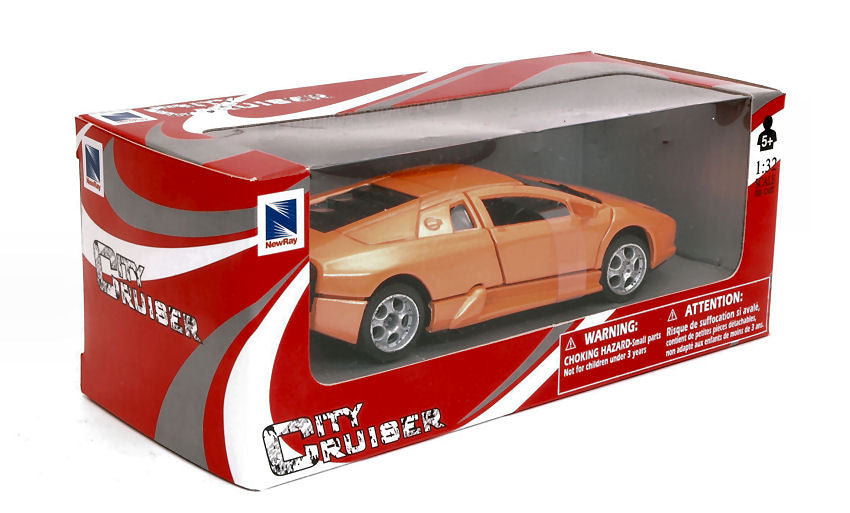 New Ray - LAMBORGHINI MURCIELAGO ORANGE METALLIC 1:32 - Cod. NY51493MOR