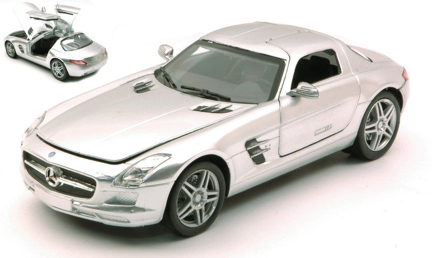 New Ray - MERCEDES SLS AMG 2010 SILVER 1:24 - Cod. NY71193S