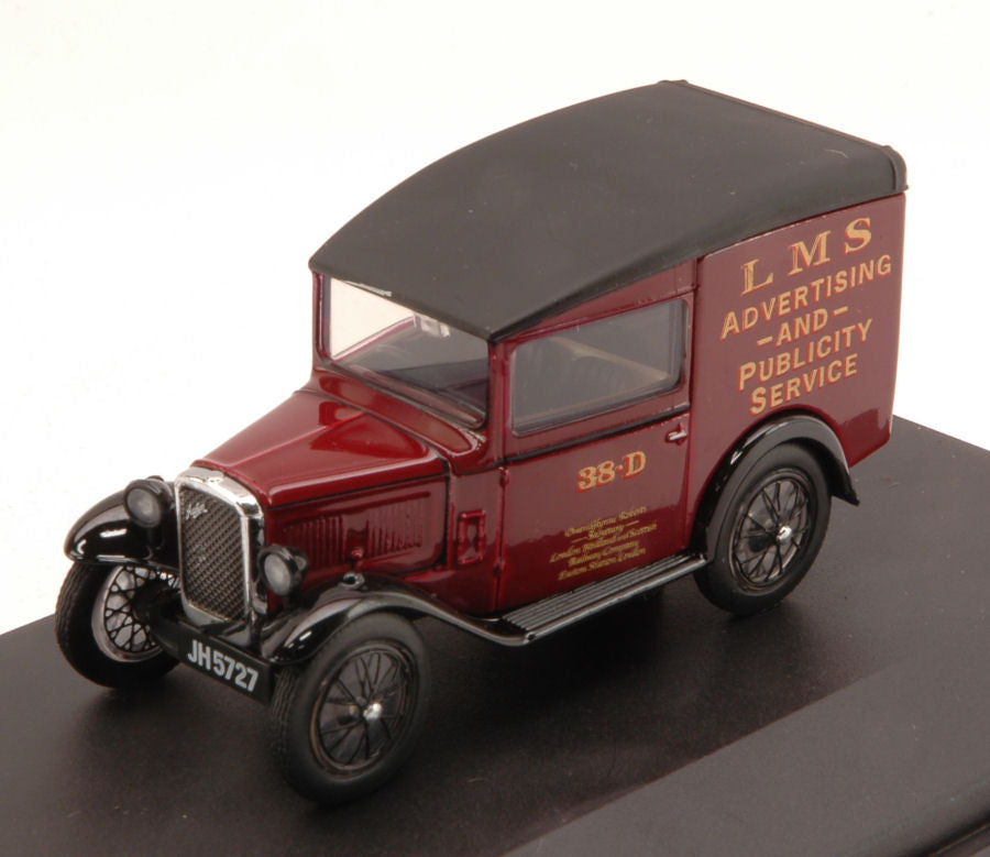 Oxford - AUSTIN SEVEN RN VAN 1932 LMS ADVERTISING 1:43 - Cod. OXFASV004