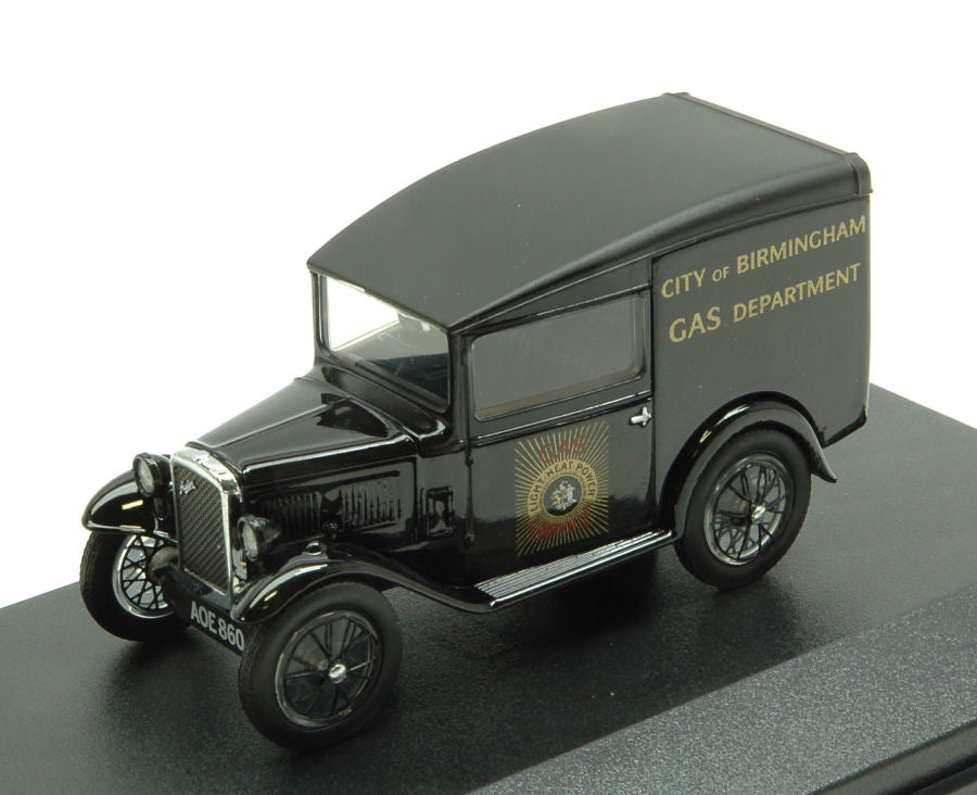 Oxford - AUSTIN SEVEN RN VAN CITY OF BIRMINGHAM GAS DEPARTMENT 1:43 - Cod. OXFASV006
