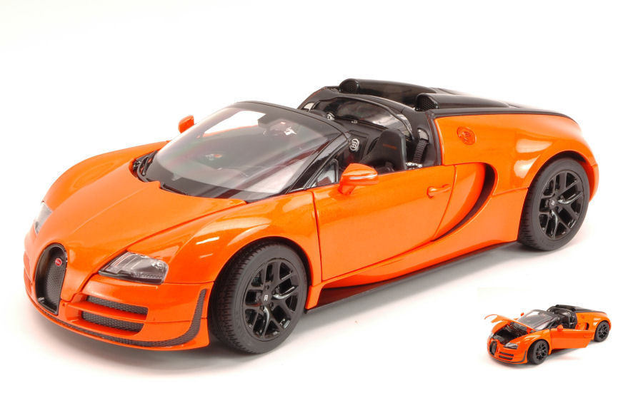Rastar - BUGATTI VEYRON 16.4 GRAND SPORT 2012 ORANGE 1:18 - Cod. RAT43900OR