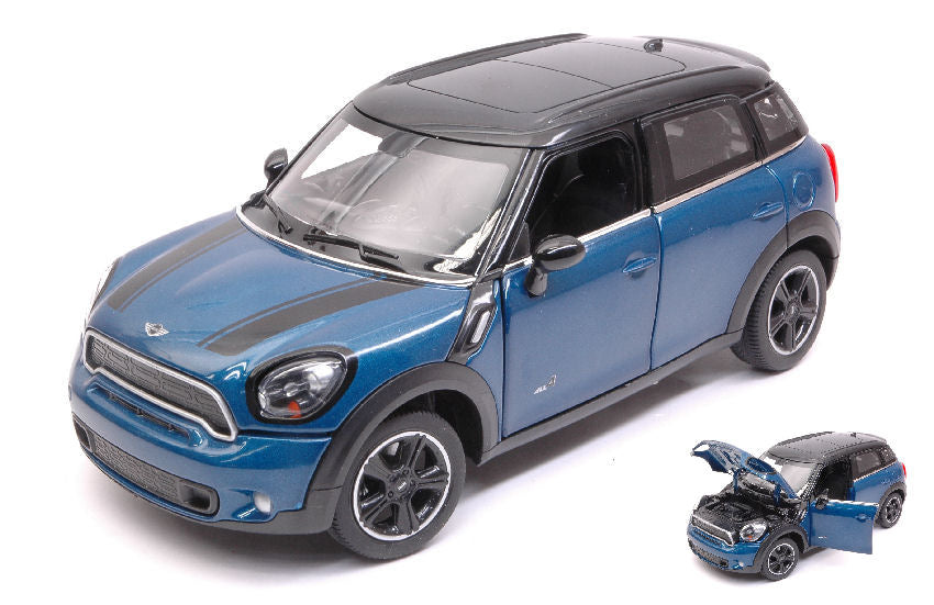 Rastar - MINI COOPER S COUNTRY (R60) BLUE 1:24 - Cod. RAT56400BL