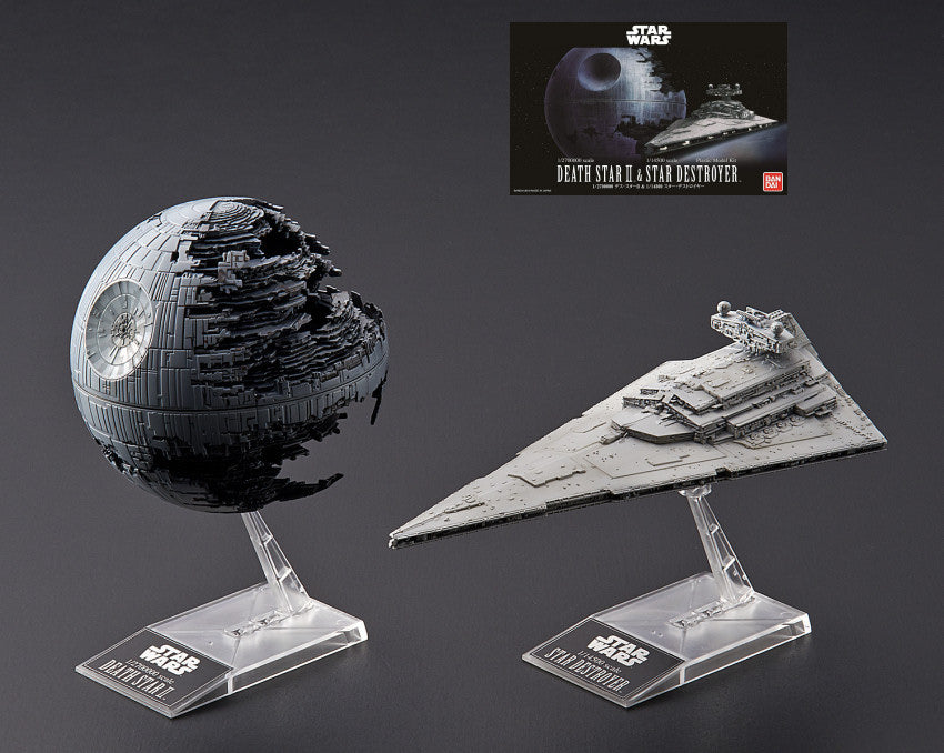 Revell - DEATH STAR II + IMPERIAL STAR DESTROYER KIT 1:2700000 - Cod. RV01207