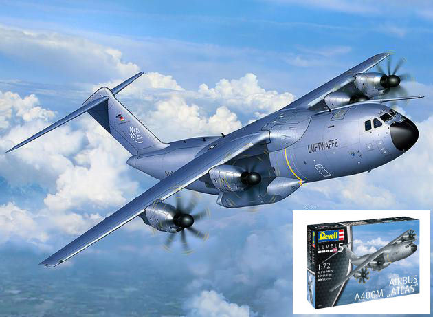 Revell - AIRBUS A400M "LUFTWAFFE" KIT 1:72 - Cod. RV03929
