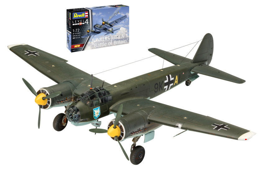 Revell - JUNKERS JUBB A-1 BATTLE OF BRITAIN KIT 1:72 - Cod. RV04972