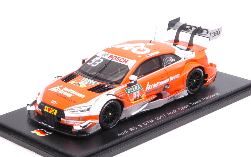 Spark Model - AUDI RS5 N.53 3rd DTM 2017 J.GREEN 1:43 - Cod. SG342