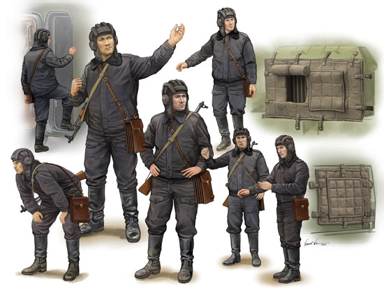 Trumpeter - SOVIET SOLDIER SCUD B CREW KIT 1:35 - Cod. TP0434