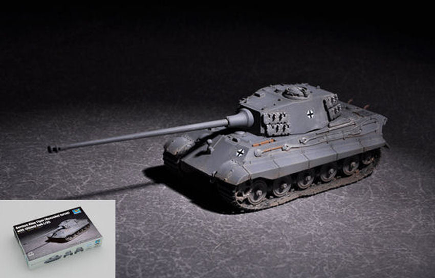 Trumpeter - GERMAN KING TIGER (HENSCHEL TURRET) WITH 105 mm KIT 1:72 - Cod. TP7160