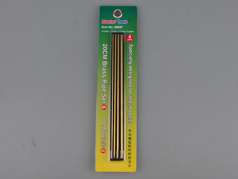 Trumpeter - CANNE IN OTTONE 20 cm Pz.4 mm 1,5-2,0-2,5-3,0 1 Pz.x TIPO - Cod. TP9947