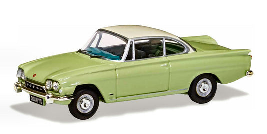 Vanguards - FORD CAPRI 109E LIME GREEN AND ERMINE WHITE 1:43 - Cod. VA03407