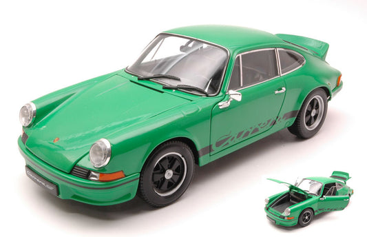 Welly - PORSCHE 911 CARRERA RS 1973 GREEN/BLACK 1:18 - Cod. WE18044GR