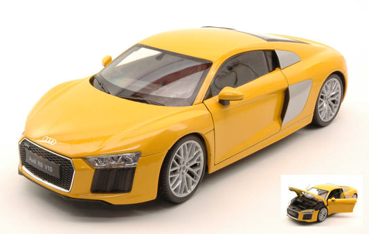 Welly - AUDI R8 V10 2016 YELLOW 1:18 - Cod. WE18052Y