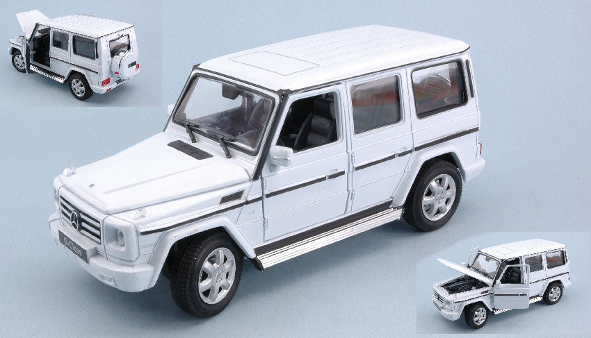 Welly - MERCEDES G-CLASS WHITE 1:24-27 - Cod. WE24012W