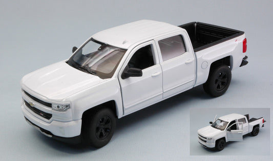 Welly - CHEVROLET SILVERADO 2017 WHITE 1:24-27 - Cod. WE24083W