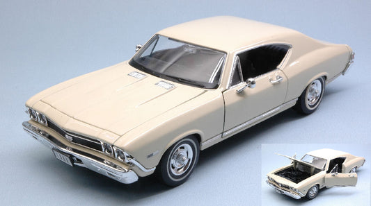Welly - CHEVROLET CHEVELLE SS 396 1968 CREAM 1:24-27 - Cod. WE29397CR