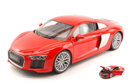 Welly - AUDI R8 V10 2016 RED 1:18 - Cod. WE8052R