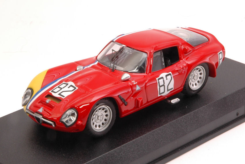 Best Model - ALFA ROMEO TZ2 N.82 15th 1000 KM NURBURGRING 1967 TROSCH-PILETTE 1:43 - Cod. BT9322