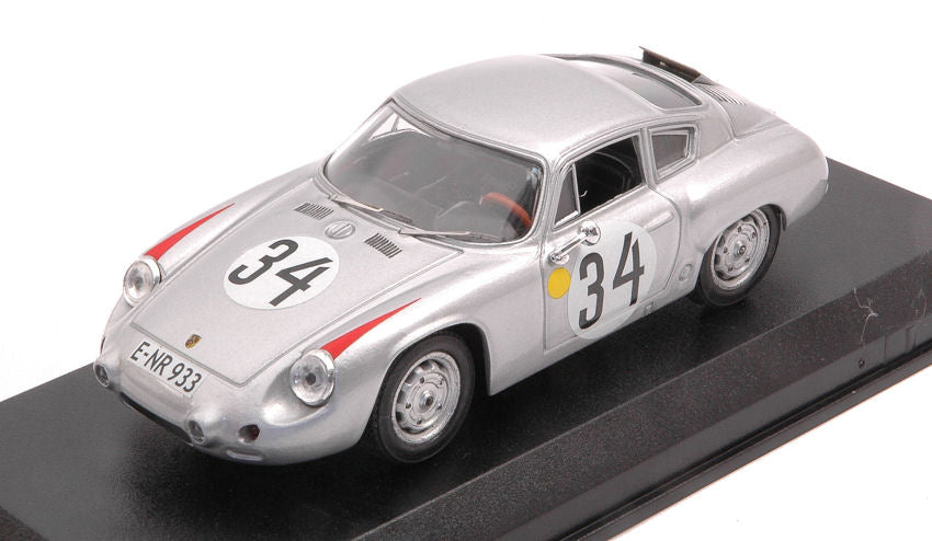 Best Model - PORSCHE ABARTH N.34 7th LM 1962 E.BARTH-H.HERRMANN 1:43 - Cod. BT9381