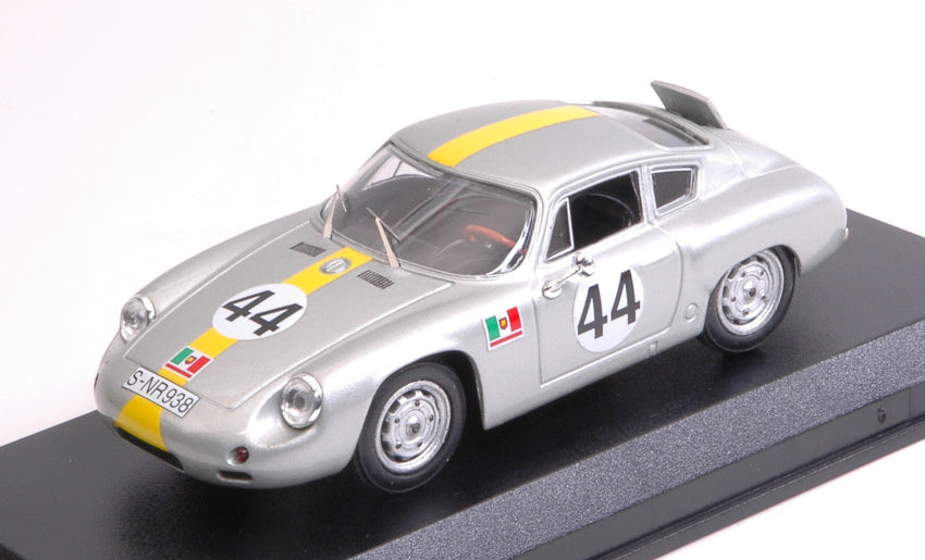 Best Model - PORSCHE ABARTH N.44 10th TARGA FLORIO 1962 CONTE PUCCI-BARTH 1:43 - Cod. BT9444
