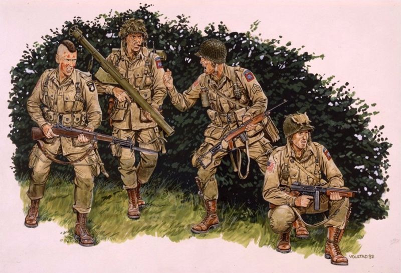 Dragon - U.S.AIRBORNE NORMANDIA 1944 KIT 1:35 - Cod. D6010