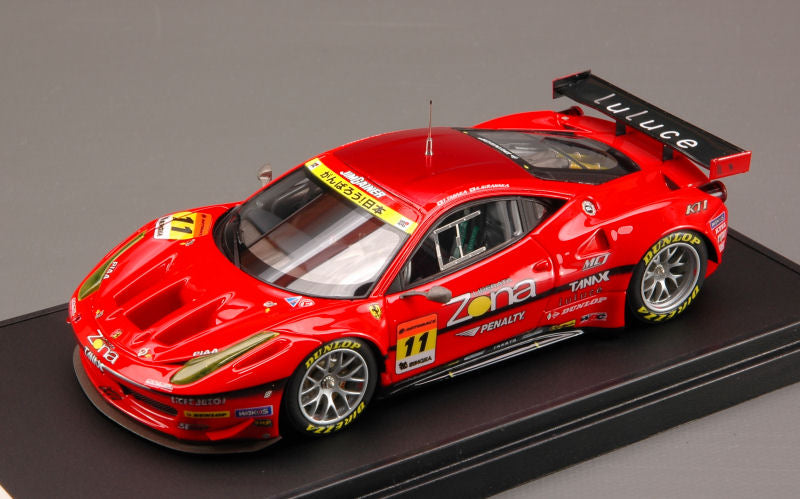 Ebbro - FERRARI 458 GT2 N.11 SUPER GT 300 2011 1:43 (MAKE UP FOR EBBRO) - Cod. EB44678