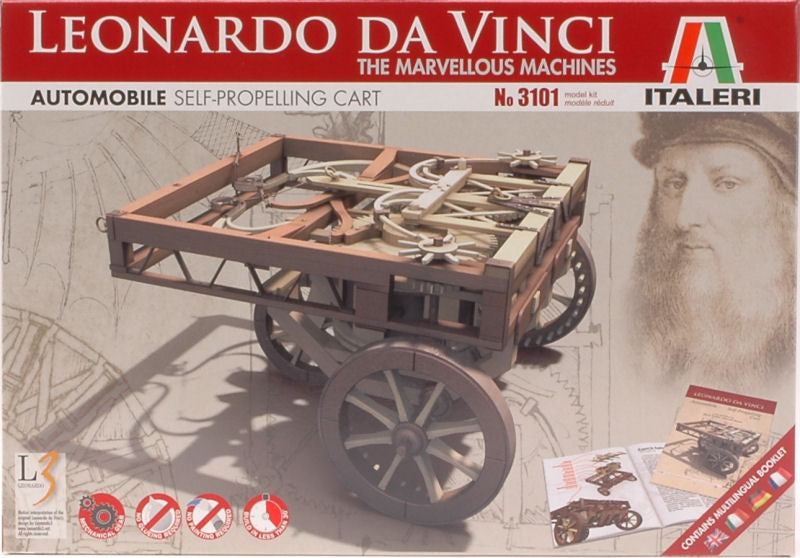Italeri - AUTOMOBILE LEONARDO KIT cm 10 - Cod. IT3101