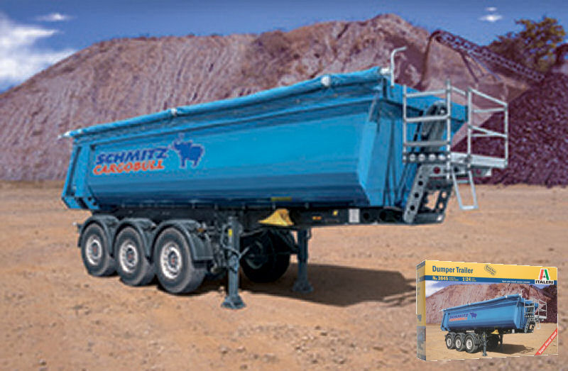Italeri - DUMPER TRAILER KIT 1:24 - Cod. IT3845
