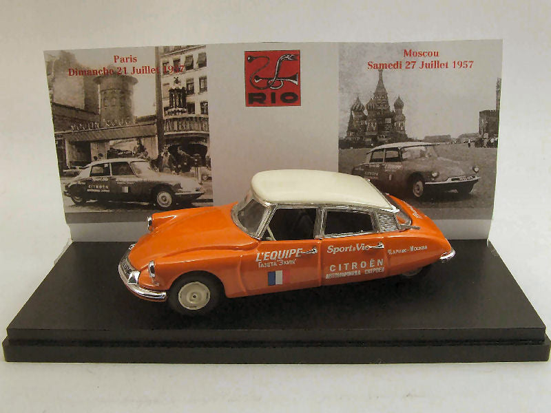 Rio - CITROEN ID 19 PARIS-MOSCOW 1957 1:43 - Cod. RI4373
