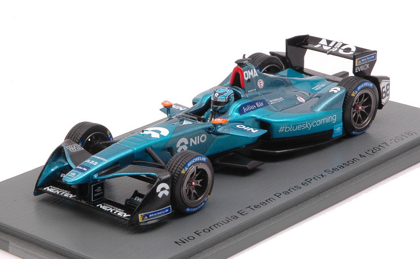 Spark Model - NIO N.68 PARIS FORMULA E (2017-2018) MA QING HUA 1:43 - Cod. S5943