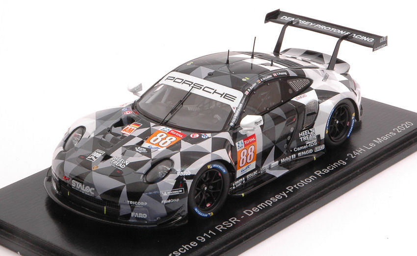 Spark Model - PORSCHE 911 RSR N.88 LM 2020 D.BASTIEN-A.DE LEENER-T.PREINING 1:43 - Cod. S7992