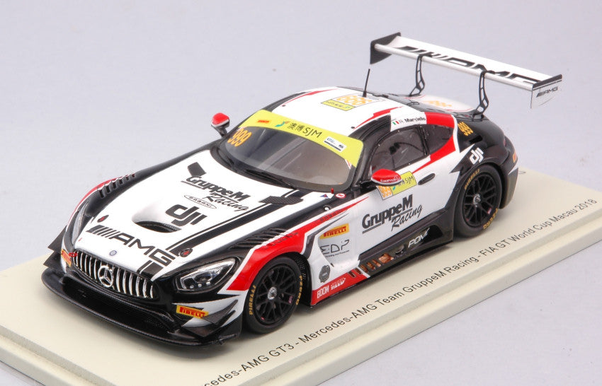 Spark Model - MERCEDES GT3 N.999 FIA GT WORLD CUP MACAU 2018 R.MARCIELLO 1:43 - Cod. SA169