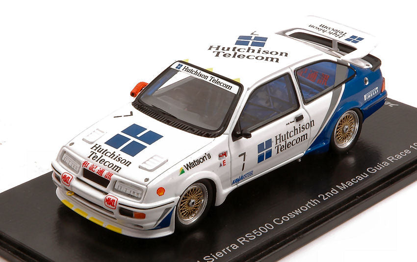 Spark Model - FORD SIERRA RS500 COSWORTH N.7 2nd MACAU GUIA RACE 1989 ANDY ROUSE 1:43 - Cod. SA193