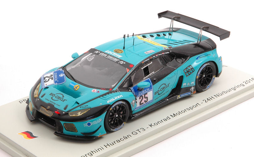 Spark Model - LAMBORGHINI HURACAN GT3 N.25 24 H NURBURGR.2016 STOLZ-KONRAD-ZOC.-F.1:43 - Cod. SG573