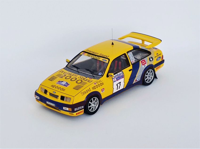 Trofeu - FORD SIERRA RS COSWORTH N.17 17th RAC RALLY 1988 LOVELL-HARRYMAN 1:43 - Cod. TFRRUK48