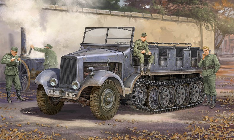 Trumpeter - CAMION CINGOLATO GERMAN SD.KFZ.6 HALBKETTENZ.PIONIER.KIT 1:35 - Cod. TP5530