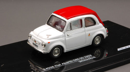 Vitesse - FIAT ABARTH 595 SS 1964 WHITE/RED 1:43 - Cod. VE24506