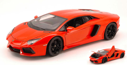 Welly - LAMBORGHINI AVENTADOR LP 700-4 2011 ARANCIO ARGOS 1:24 - Cod. WE0209