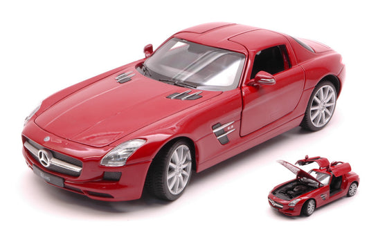Welly - MERCEDES SLS AMG 2009 RED 1:24 - Cod. WE4244