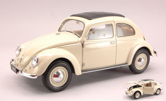 Welly - VW CLASSIC BEETLE 1952 CREAM 1:18 - Cod. WE0221