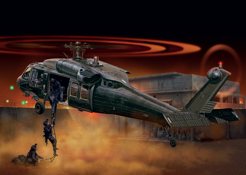 Italeri - ELICOTTERO UH-60/MH-60 BLACK HAWK KIT 1:72 - Cod. IT1328