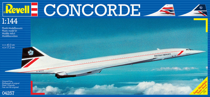 Revell - CONCORDE KIT 1:144 - Cod. RV04257